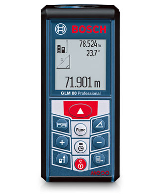 Лазерный дальномер  Bosch GLM 80 + R 60